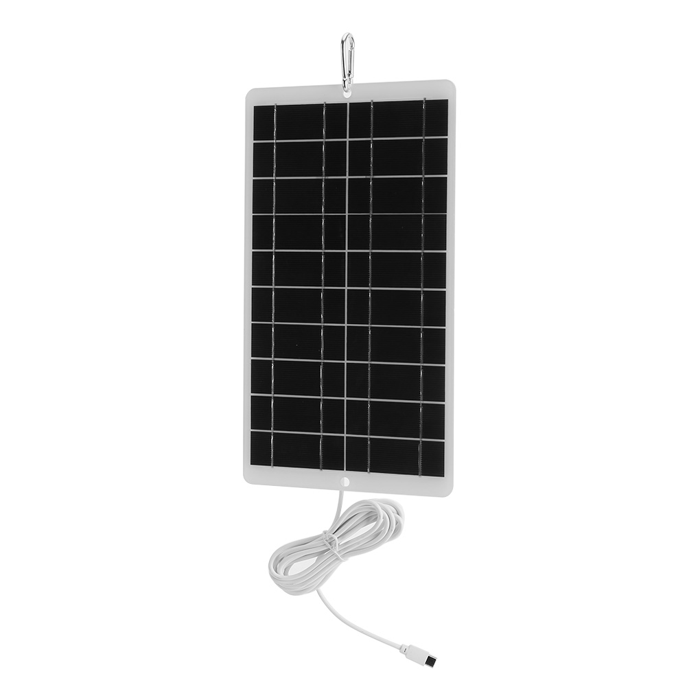 Usb Charger Dynamo - 8W 5V 휴대용 태양광 배터리 충전기