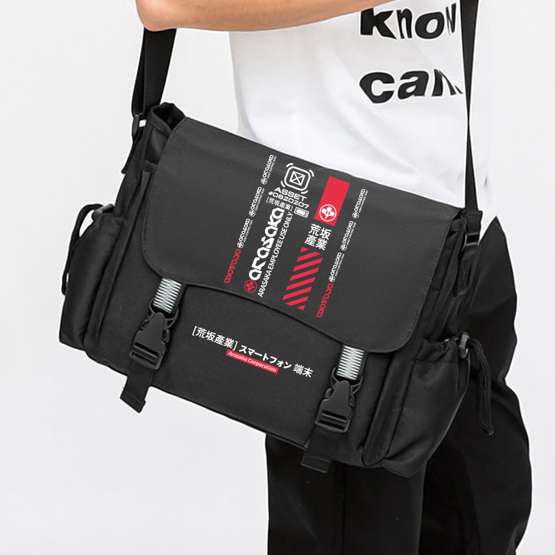 Cycling Commuter Bag - 애니메이션 사이버펑크 2077 코스프레 싱글 숄더
