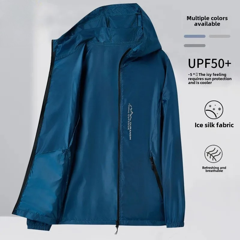 Cycling Commute Jacket - 여름 남성용 자외선 차단 재킷 초경량