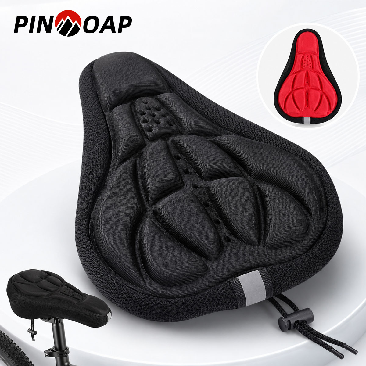 Commuting By Bike - PINMOAP 1PC 자전거 시트 커버 소프트