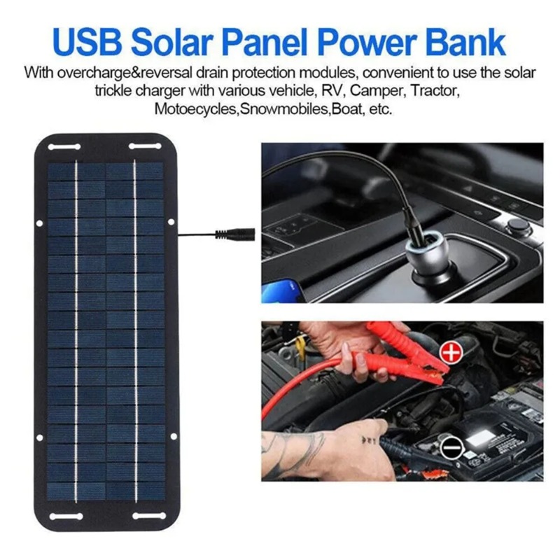 12V 태양광 패널 키트 IP65 방수 태양광 충전기  - Usb Charger Dynamo 리뷰 및 가격