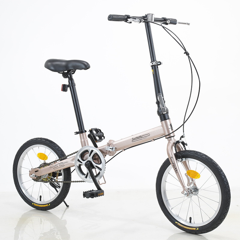 Sanhema 16인치 접이식 자전거 싱글 스피드 디스 - Cycling Commute Gear 리뷰 및 가격
