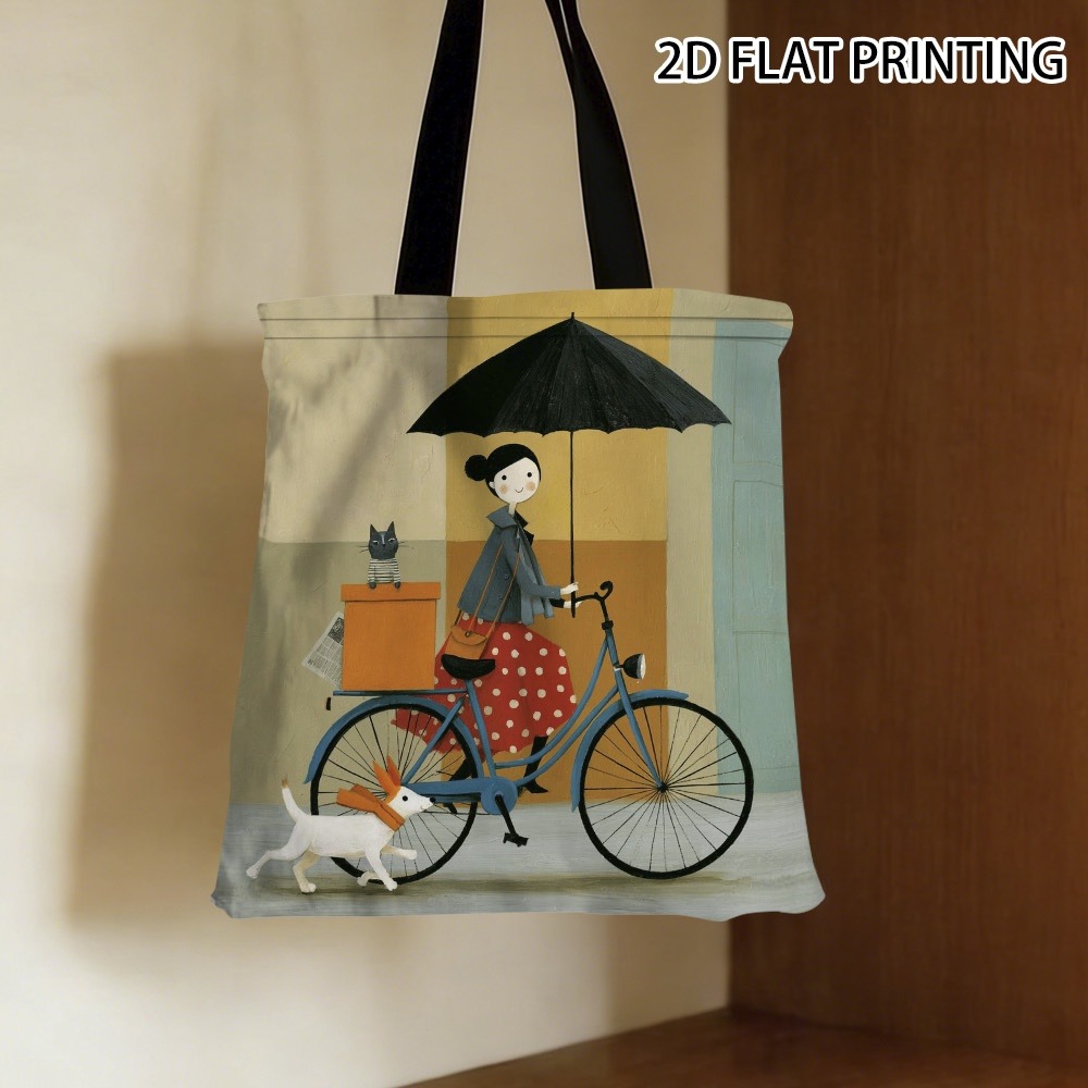 1pc 우아한 여성 자전거 타기 토트 백 여행용 재사용 - Cycling Journey 리뷰 및 가격