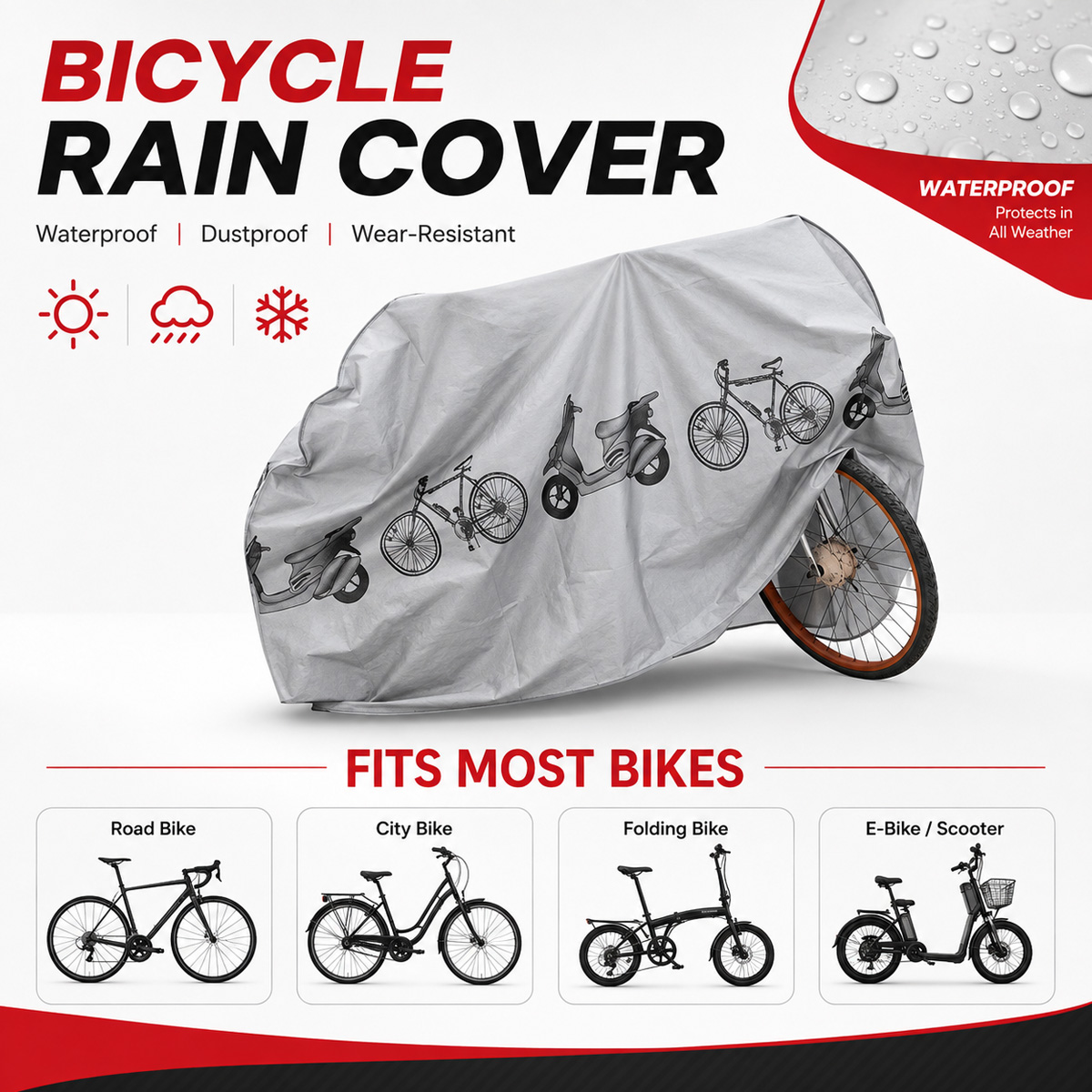 PINMOAP 범용 자전거 레인 커버 방수 야외 자전거 - Cycling Commuter Bag 리뷰 및 가격