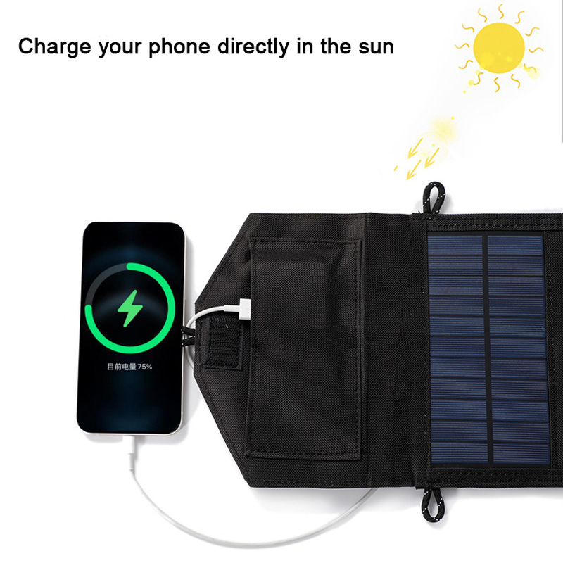야외 캠핑 하이킹 접이식 USB 태양광 패널 충전기 2 - Usb Charger Dynamo 리뷰 및 가격