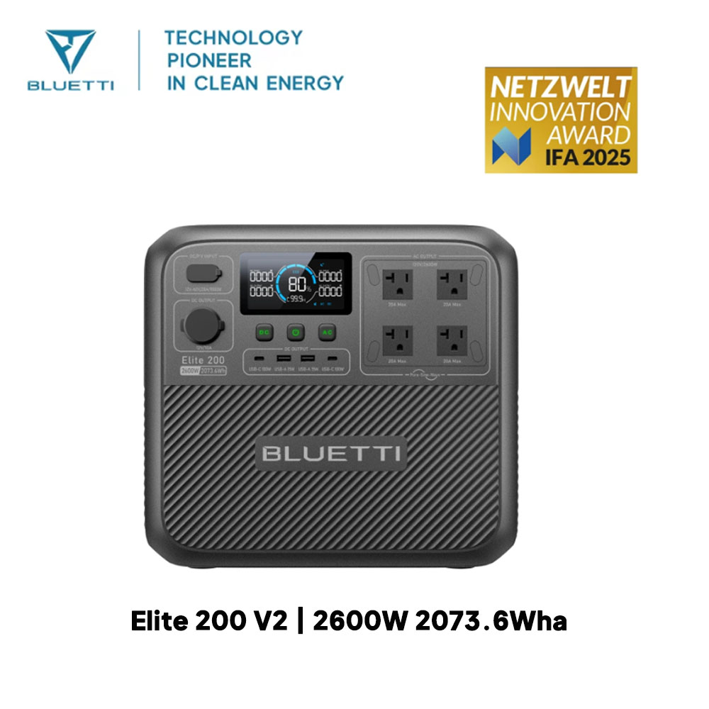 【리뉴얼】BLUETTI Elite 200 V2 휴대용  - Usb Charger Dynamo 리뷰 및 가격