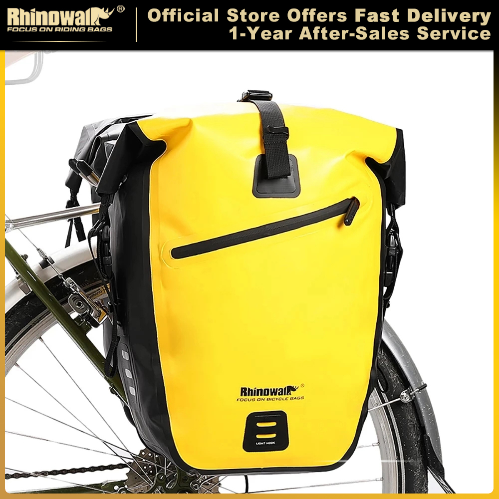 라이노워크 방수 자전거 가방 20L/27L 여행용 사이 - Panniers Waterproof Rear 리뷰 및 가격